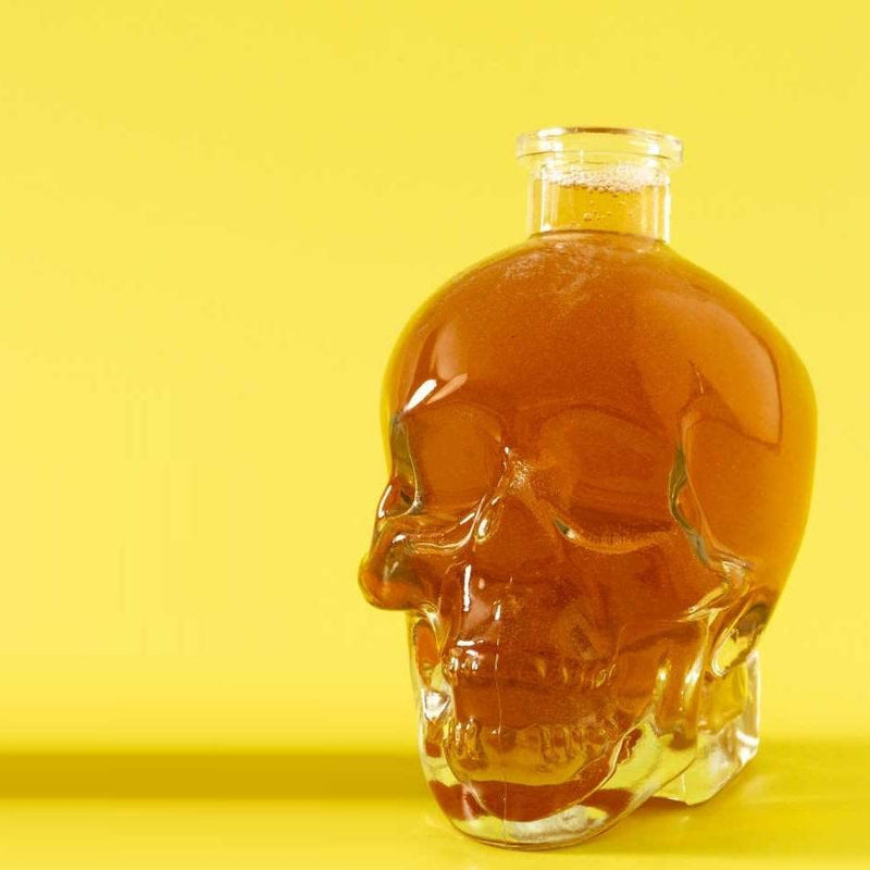 Glass Skull Decanter