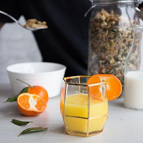 Gold-edged-geometric-glass-with-orange juice