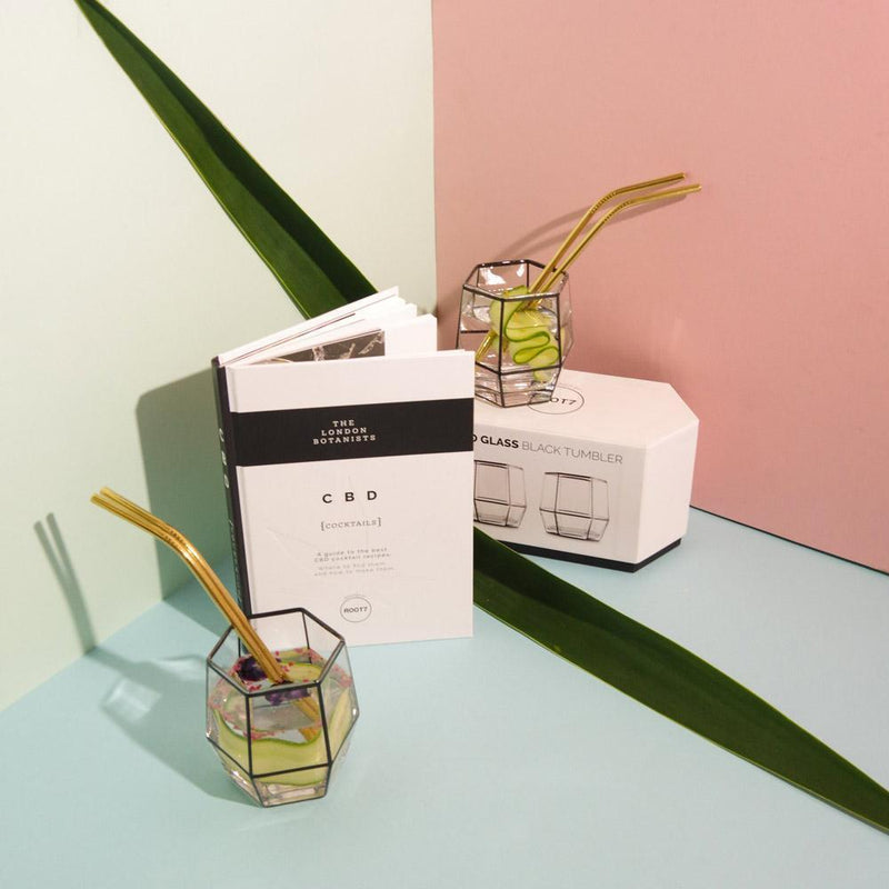 CBD-cocktail-recipe-coffee-table-book-glasses