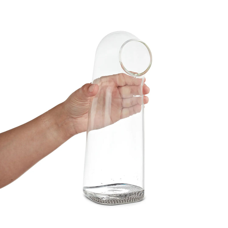 Cleaning wine decanter