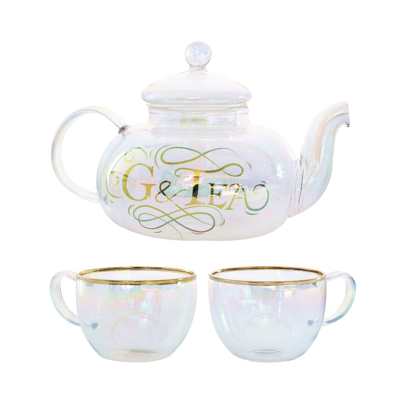 G&Tea Glass Teapot - Cocktail Set