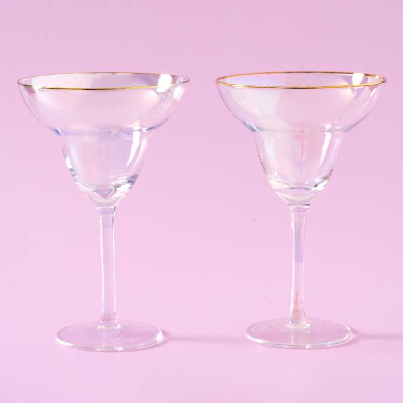 Iridescent-rainbow-effect-margarita-cocktail-glass