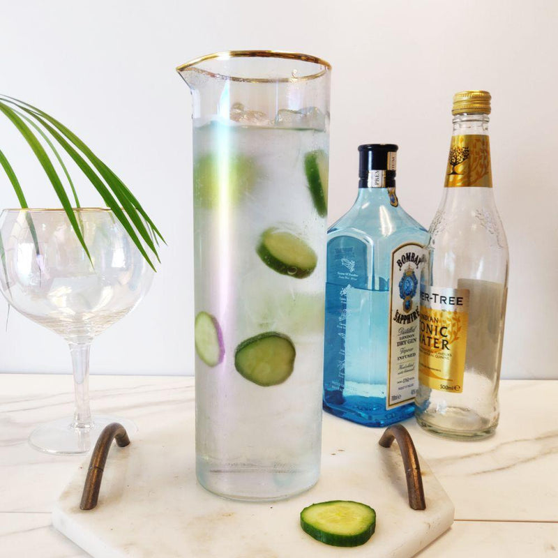 Gin-and-Tonic-Rainbow-Cocktail-Pitcher-Glass
