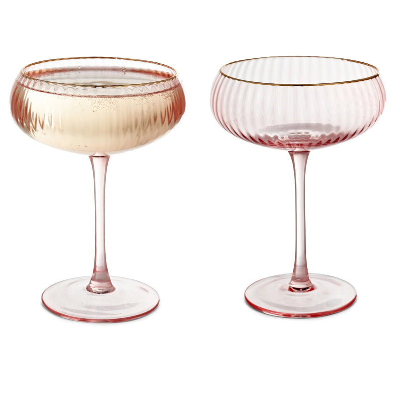 Pink Martini Glass