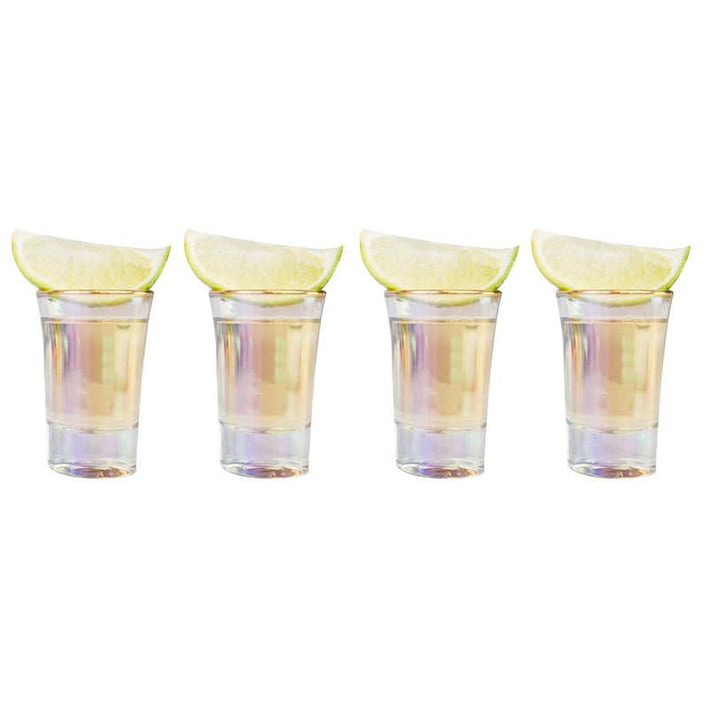 Rainbow Shot Glasses - Set of 4