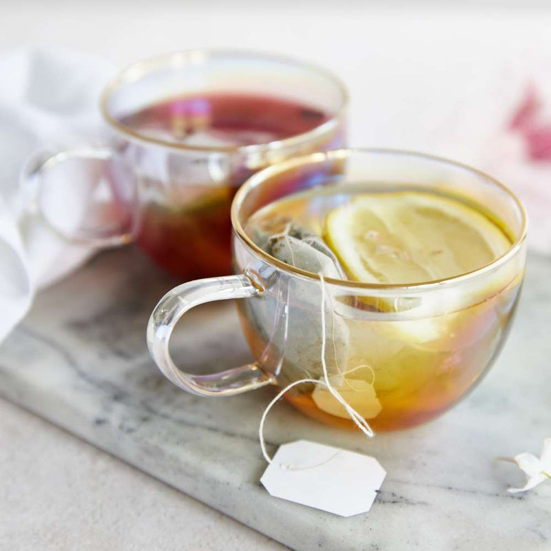 Clear-glass-teacups-with-gold-rims, Set-of-2-Gold-Rimmed-Iridescent-Glass-Teacups, gin, glass, cocktail, order, add-to-cart, klarna, g-and-tea-teapot-spare-part-add-to-cart-for-delivery