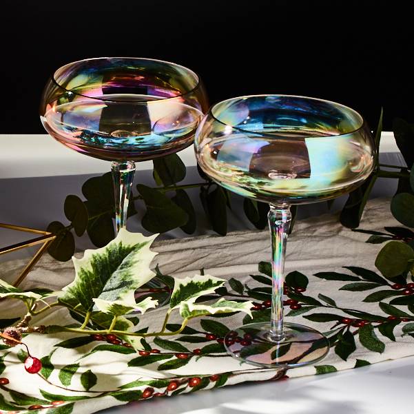 Christmas Martini Glass