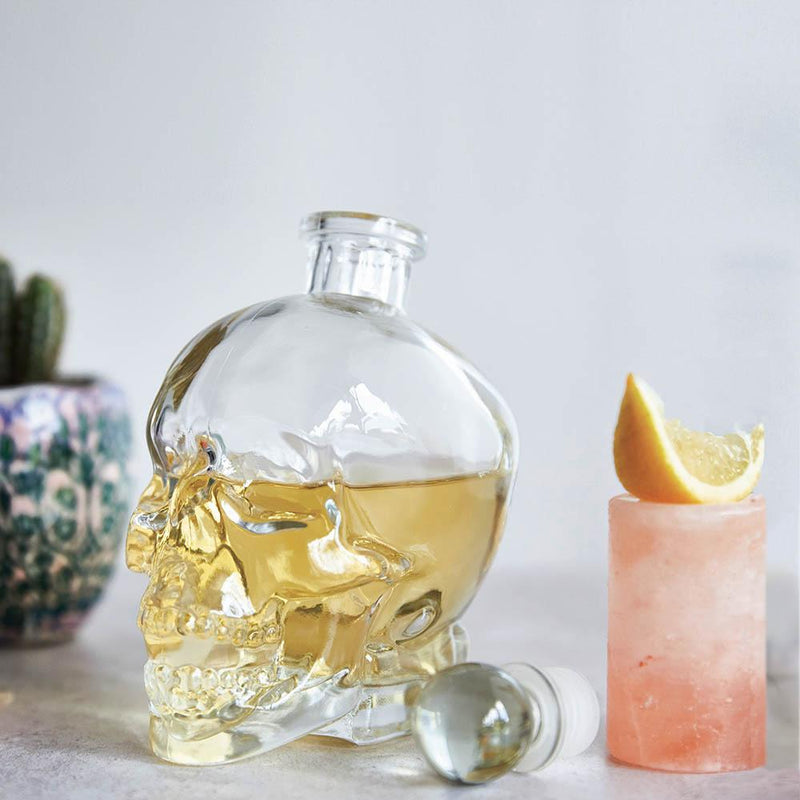 Yellow-Skull-Glass-Decanter-Salt-Shot-Set-Glasses-Order